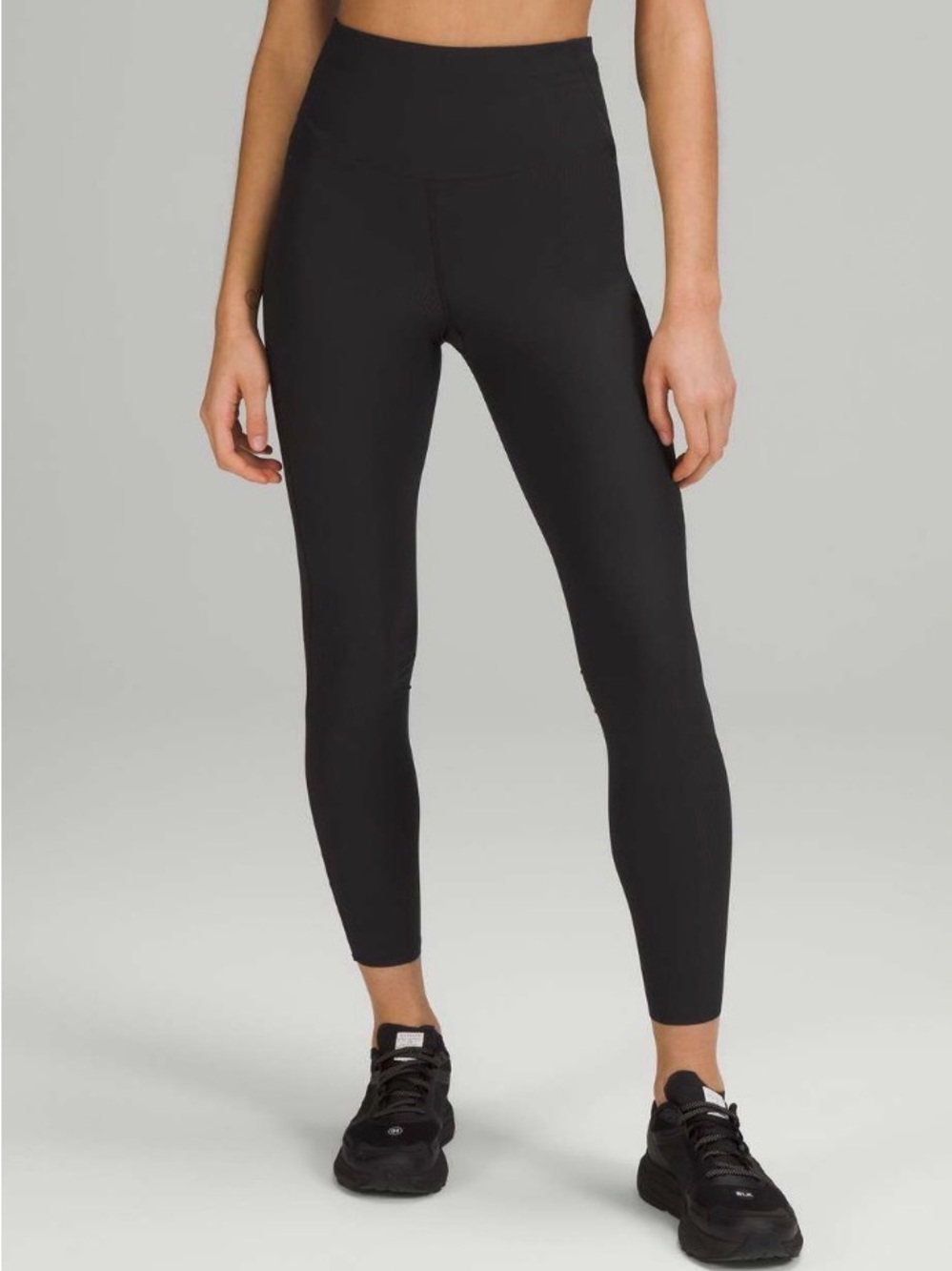 •LULULEMON• Base Pace High-Rise Ribbed Tight 25" Black